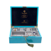 Versatile Removable Inner Tray Printed Wooden Jewelry Storage Box