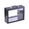 Red Wine Mirror Handle Wooden Wine Box