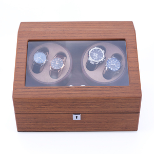 Luxury Automatic Safe Watches Rotate Winder Boxes For Display