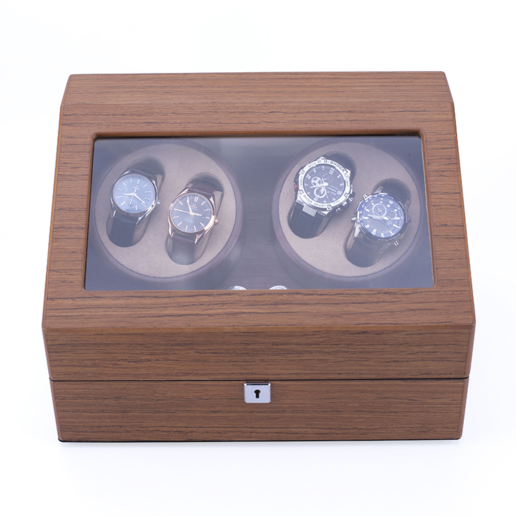 Luxury Automatic Safe Watches Rotate Winder Boxes For Display
