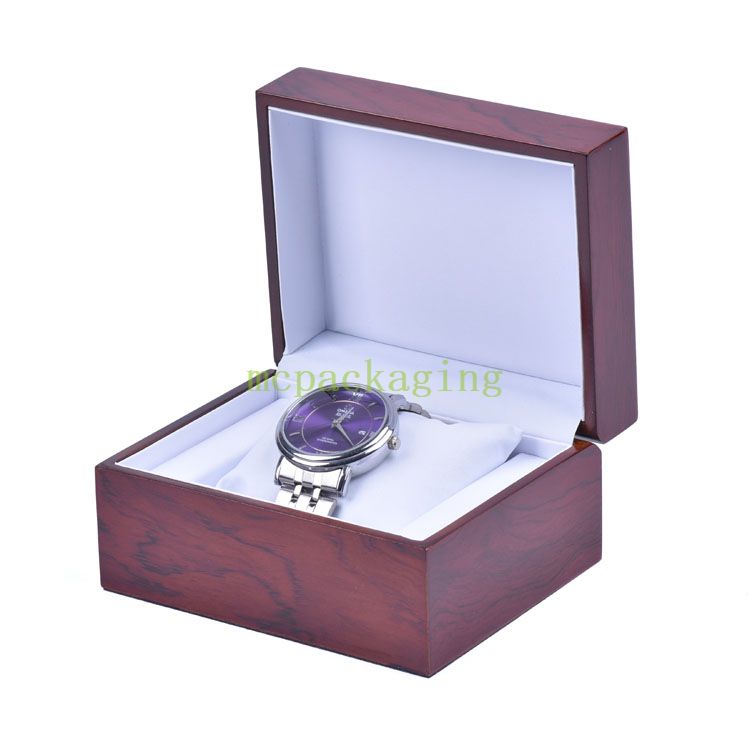 WoodBox Factory Luxury Custom Vintage Wooden Gloss Watch Packaging Box