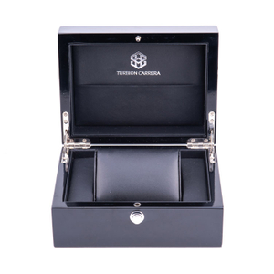 Boxes Wood Cases Glossy For Watches Mahogany Luxury Special Customized Black Presentation Big High Wooden Watch Box