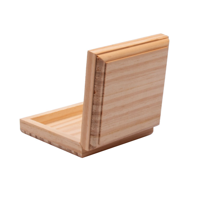 Wood Baking Paint Ring Bracelet Earing Necklace Box Jewelry Packaging Box Jewelry Gift Box