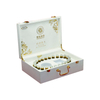 Organize Personalized Outdoor Multipurpose Collapsible White PU Leather Cosmetic Essential Oil Gift Packaging Box