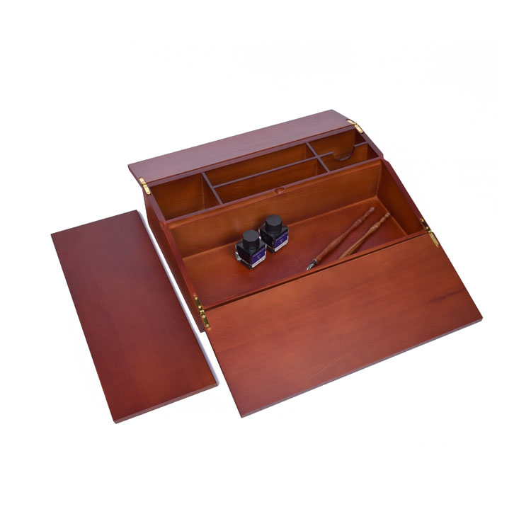 Pens Organizer Wood Black Maple Wooden Box Pen