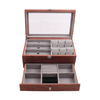 Wood Champagne Cocktail Glasses Wooden Sunglasses Case Box