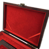 Round Punch Ball Opedated Elegant Trays Thicker Creative Book Shaped Piano Lacquer Wooden Coin Box