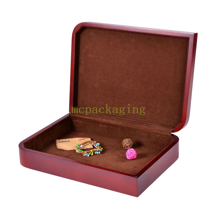 Elegant Crafts Wall Signs Woma Bakaging Boite Favour Fabric Embossing Incense Boxe Piano Lacquer Wooden Dates Box