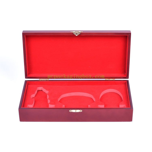 Money Letter Saving Collection Collecting Acrylic Challenge Coins Piano Lacquer Wooden Coin Box