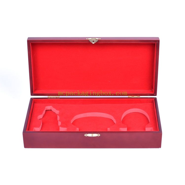 Money Letter Saving Collection Collecting Acrylic Challenge Coins Piano Lacquer Wooden Coin Box
