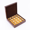 KSA Popular Golden Date Palm Wooden Box