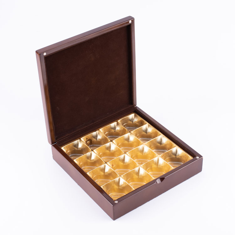 KSA Popular Golden Date Palm Wooden Box