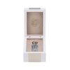 arabic style rose golden metal plate decoration 15ml perfume box