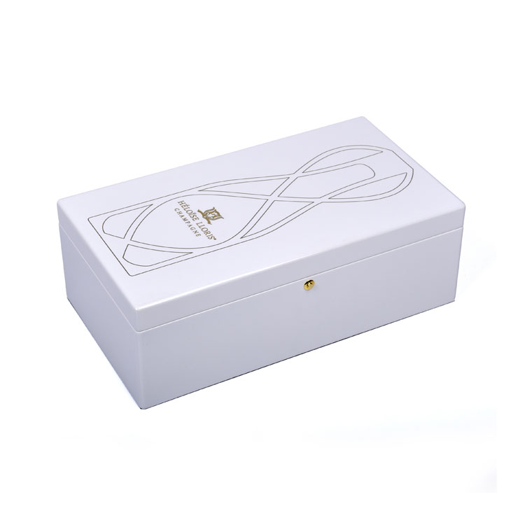 Whiskey High-level Hinged Wine Wood Box