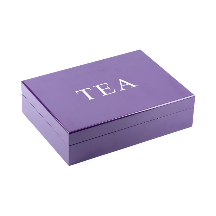 purple teabags canonical wooden tea box