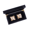 Black Piano Lacquer Custom Luxury wooden Perfume Bottle Box Packaging Gift Boxes With Key Lock