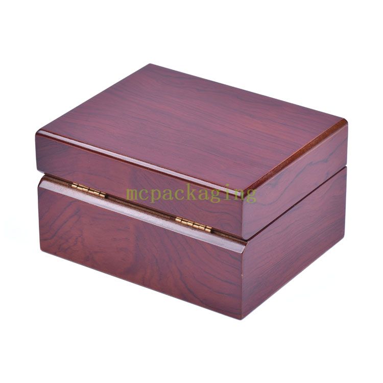 WoodBox Factory Luxury Custom Vintage Wooden Gloss Watch Packaging Box