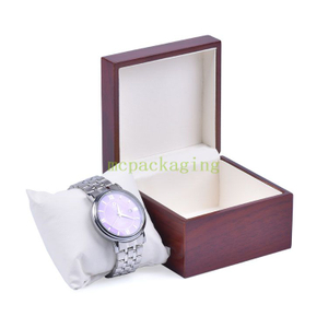 Wooden Box Factory Customized Luxury Custom Logo Personalized Wooden Watch Packing Box Woodbox