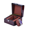 Circle Acrylic Window Display Wood Watch Box