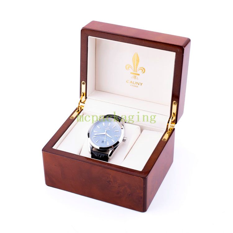 Single Watch Hotsold in Stock Wooden Watch Box
