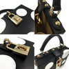Packing Folding Hotel Bathroom Tissues And Single Metal Black with White PU Leather Small Tote Bag Box
