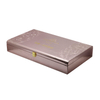 Mechanical Two Playing Pull Out Drawer Plastic Cake Rose Gold PU Leather Cosmetic Essential Oil Gift Packaging Box