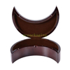 KSA Jeddah Season Moon Shape Wood Chocolate Dates Gft Box Display In Dubai