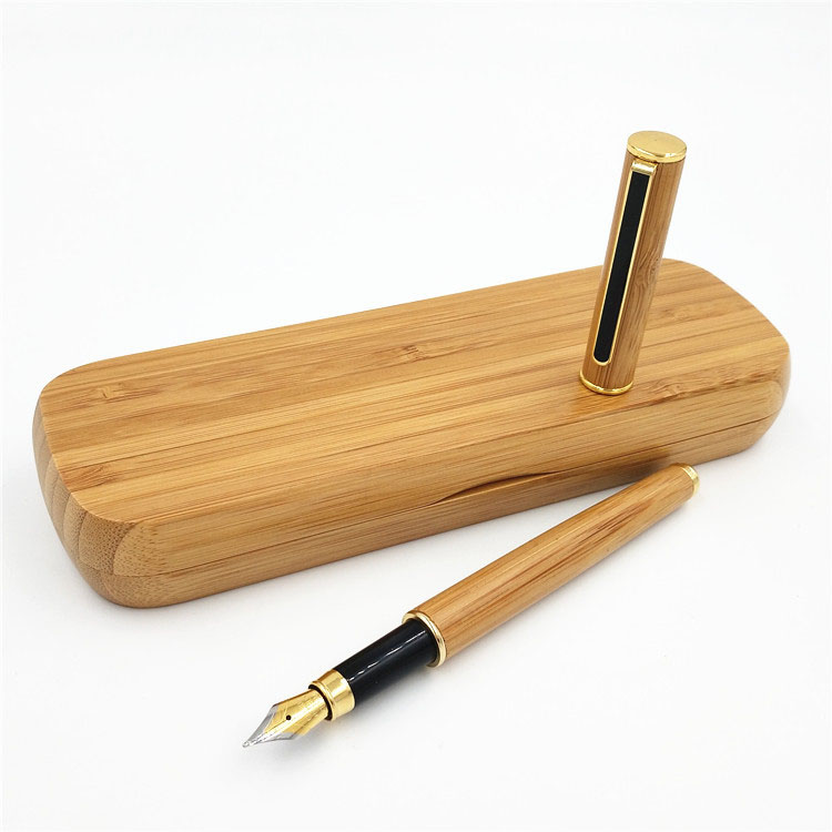 Wood Water Bottle Diary Gift Boxes High Quality Wine Box Unfinished Bamboo Pen
