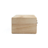 Wooden Gift Hinged With Glass Lid Wood Grain Glasses Cases Set Sunglasses Case Box