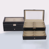 Eye Milk Bottle Wood Wooden With Glass Mosaic Sunglasses Case Box