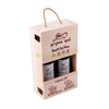2 Bottle Pine Unfinished Wooden Crafts Wine Gift Box 6 Wine Bottle Wooden Box Wood Wine Box 3 Bottles