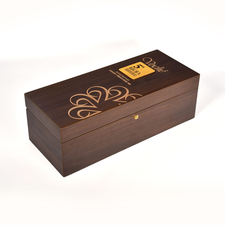 Charcuterie Leatherette Shipper Screw Cha Cosmetic Hardcover Dec Color Bonding Unsual Macaron Wooden Wine Box