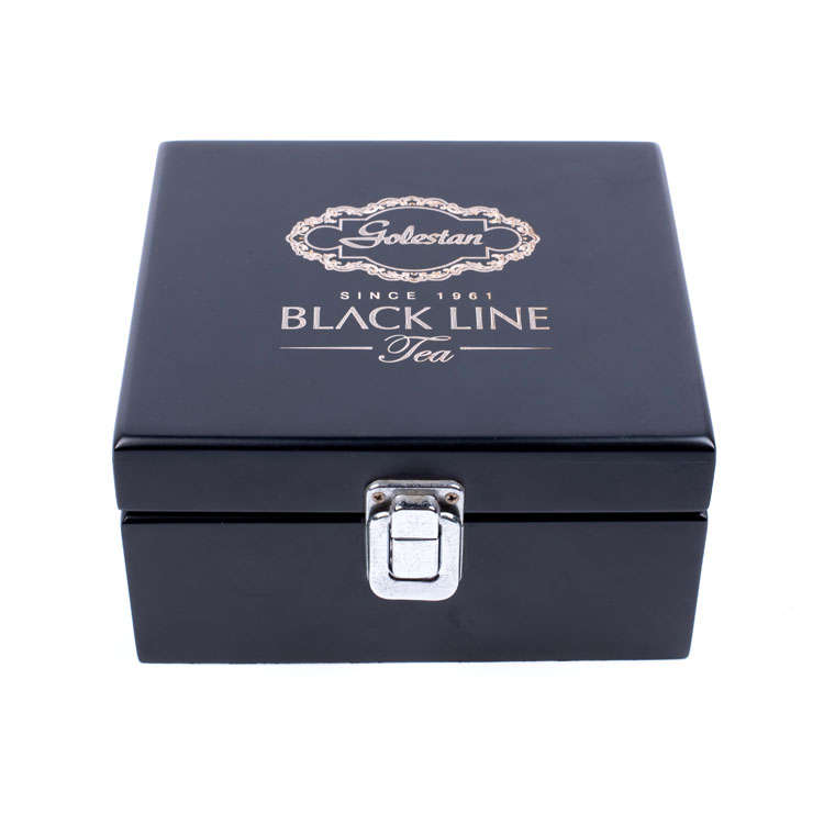 Pioneer Woman Wooden Tea Box Acrylic Tea Bag Wood Box Tea Storage Wood Box