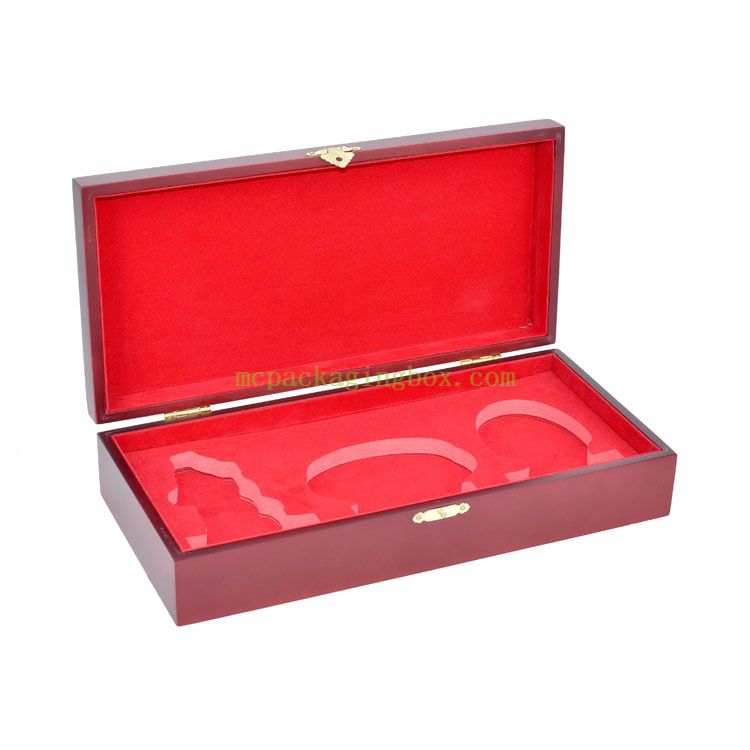 Money Letter Saving Collection Collecting Acrylic Challenge Coins Piano Lacquer Wooden Coin Box