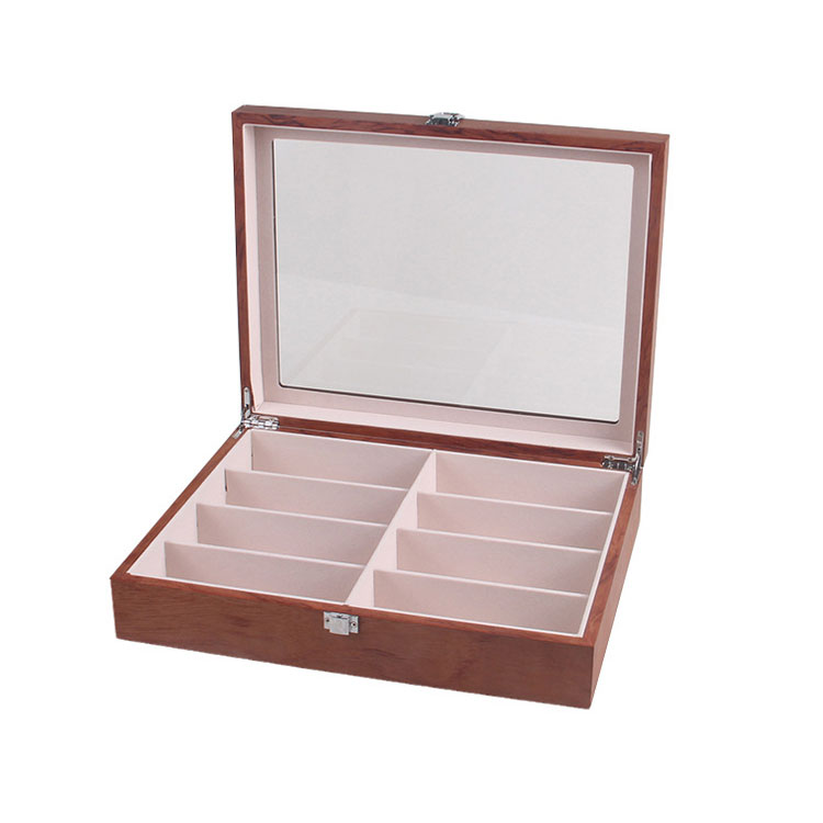 Hot 8 Sunglasses Display Wooden Box