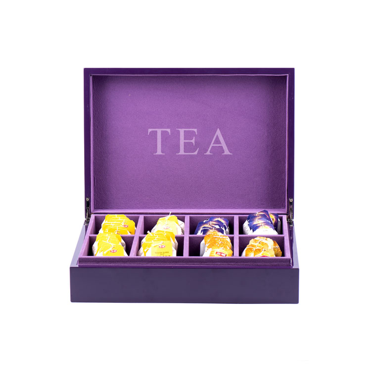 purple teabags canonical wooden tea box