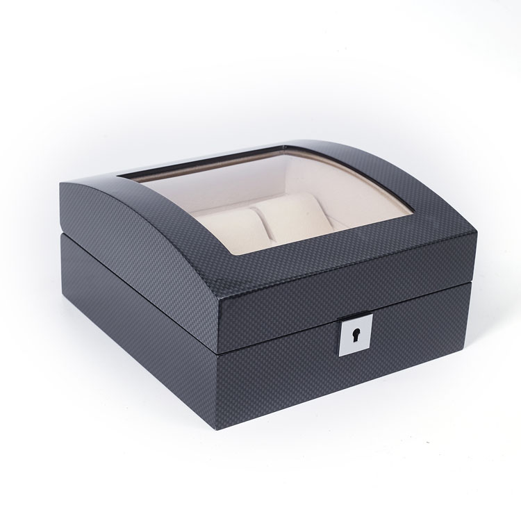 Eco Friendly DIY Woodenes/watch Winder Boxes Wooden Carbon Fiber For Band Watch Box