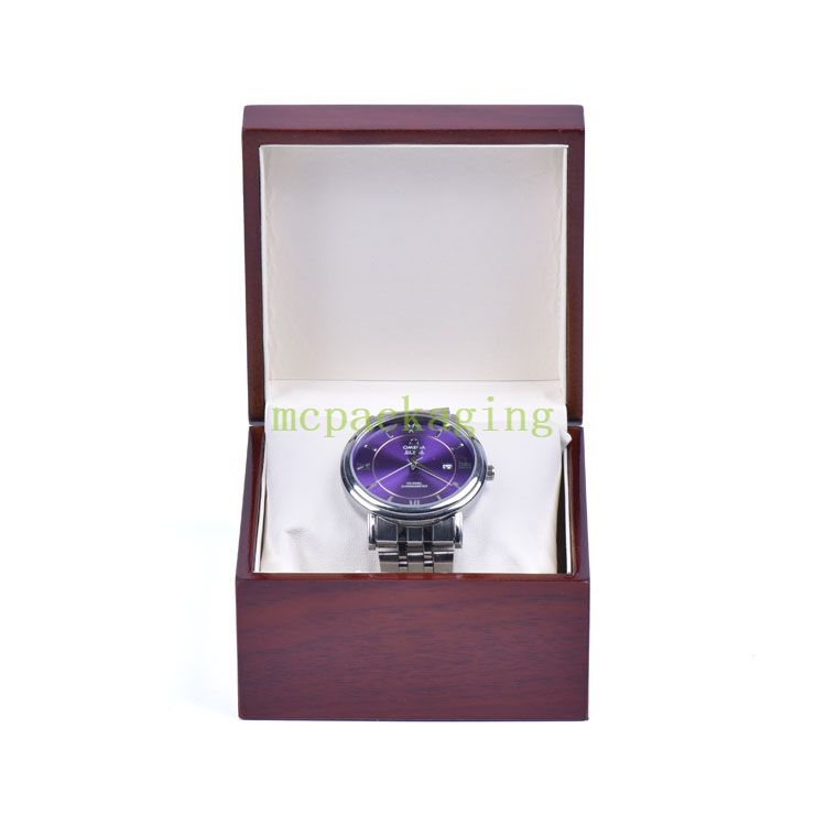 Wooden Box Factory Customized Luxury Custom Logo Personalized Wooden Watch Packing Box Woodbox