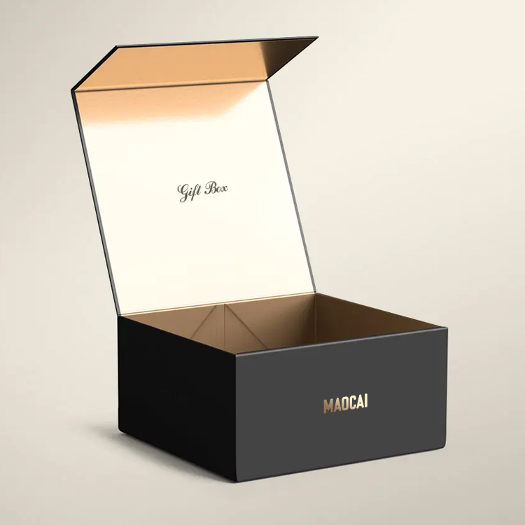 Custom Size Recyclable Cardboard Paper Hard Rigid Magnet Box Packaging Luxury Folding Magnetic Gift Box with Magnetic Lid