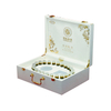 Organize Personalized Outdoor Multipurpose Collapsible White PU Leather Cosmetic Essential Oil Gift Packaging Box