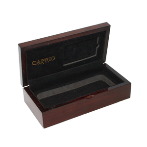 Guangzhou Gold Foil Carved Wooden Box Factory Luxury Handmade Wooden Boxes