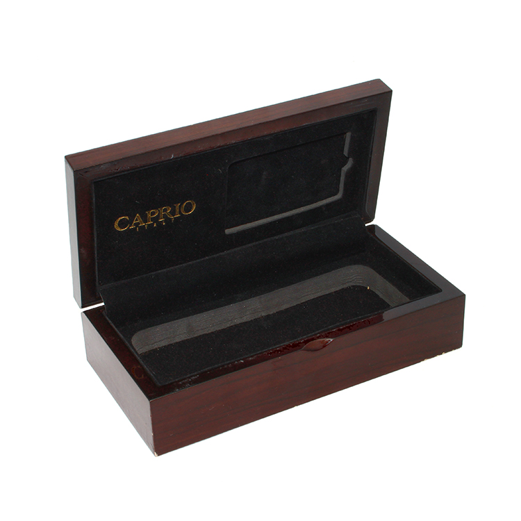 Guangzhou Gold Foil Carved Wooden Box Factory Luxury Handmade Wooden Boxes