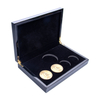 Multi Currency Wooden Coin Collector Set Storage Box Case With Trays Wood Packing Box