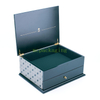 KSA Jeddah Season Luxury Easter Sun Shape Brown Chocolate Date Wooden Box For Ramadan