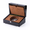 Customized Logo Black Glossy Wood Jewelry Box Wooden Jewelry Box Template Wooden Jewelry Box Xxl