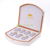 Wholesale Luxury Customized Logo Black Lacquer Wooden Perfume Box With Lock