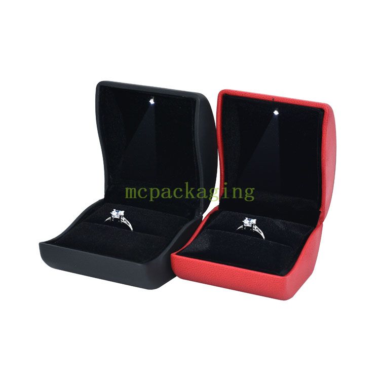 Jewelry Box Storage Bracelet Necklace Earring Case Satin Handle Square Paper Cardboard Gift Sliding Brown Packaging Box Jewelry