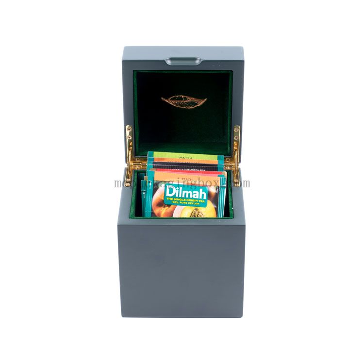 Empty Tall Round Cylinder White Matte Black Double Lid Airtight Metal Coffee Box Tea Tins