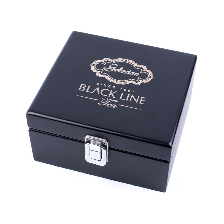 Pioneer Woman Wooden Tea Box Acrylic Tea Bag Wood Box Tea Storage Wood Box