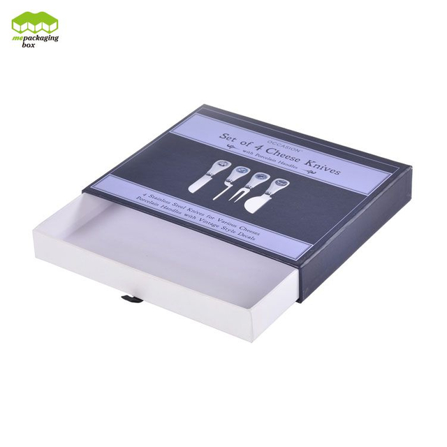 Matt Lamination Printed Drawer Gift Paper Box